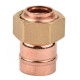 Wholesale Plumbing Welding  Solder Ring Straight Tap Connector Copper Pipes Fittings